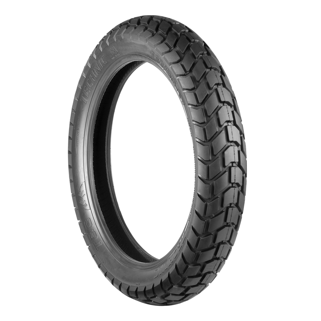 Pneu p/ moto aro 17 * 110/90-17 - tras. nx-bros 125/150 e xtz 150 crosser (pro tyre / t&c) c/câm.